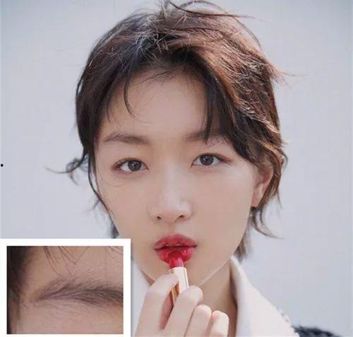 现在明星也不修眉毛,不修眉毛成新宠